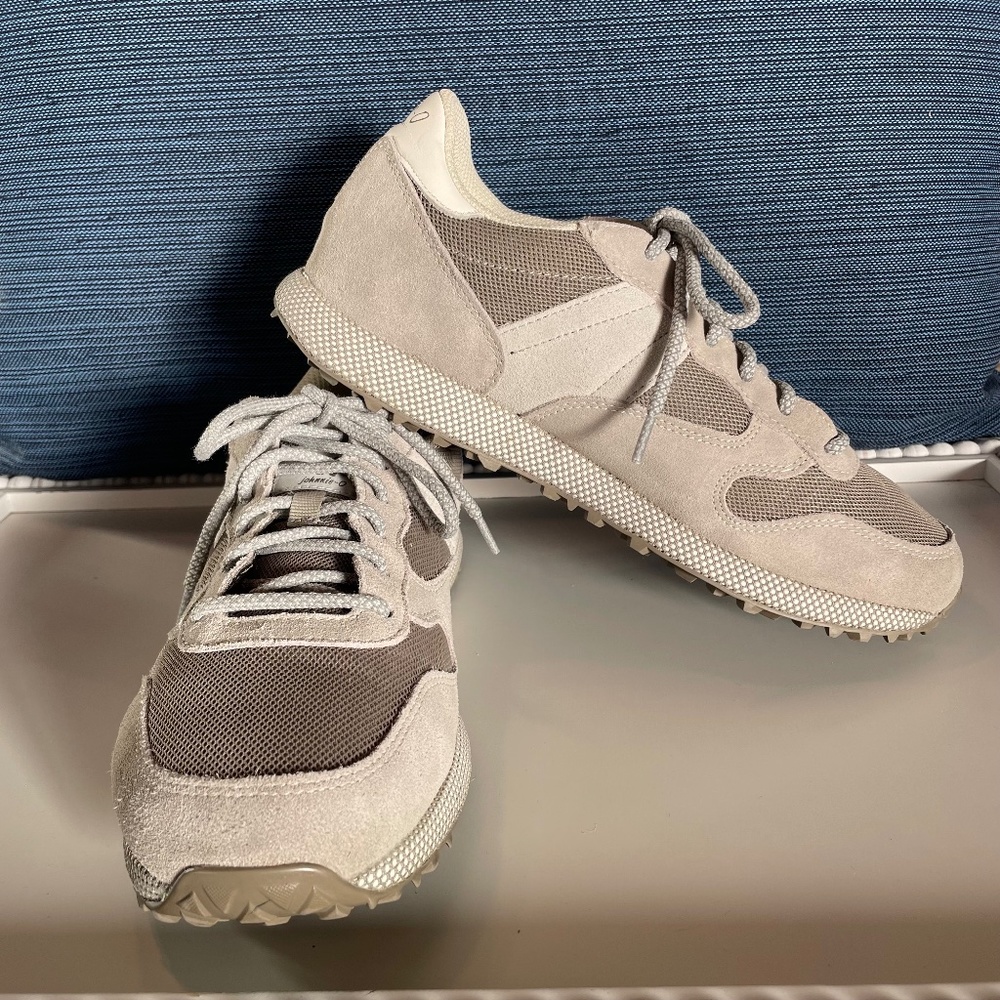 Johnnie-O Range Runner Sneaker - Taupe - Size 10